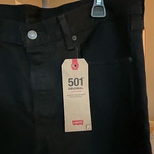 Levi’s 501 Original Black Jeans (Men’s)